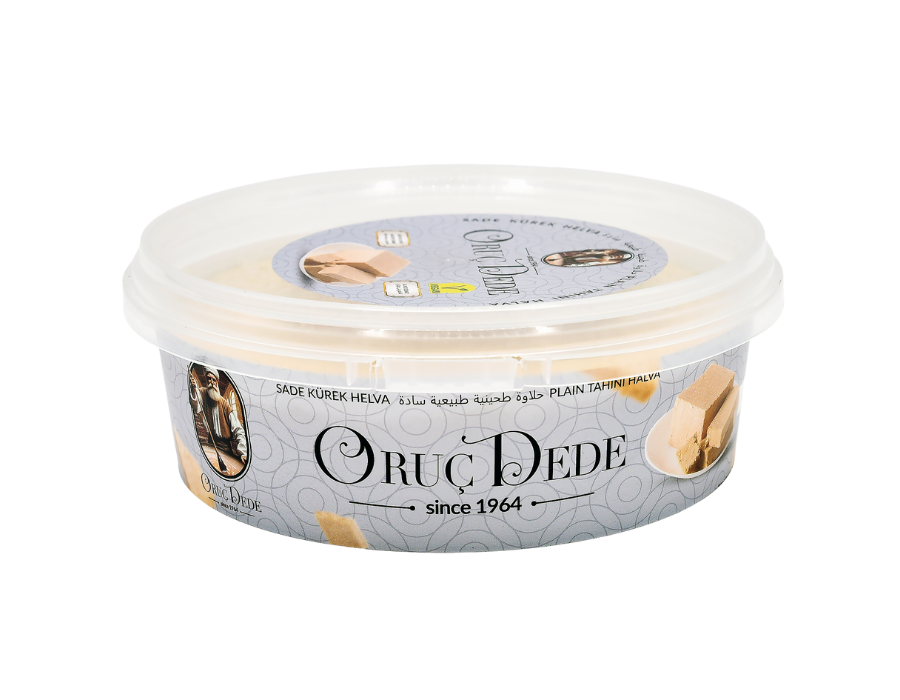 Chałwa sezamowa waniliowa 500g – Oruc Dede