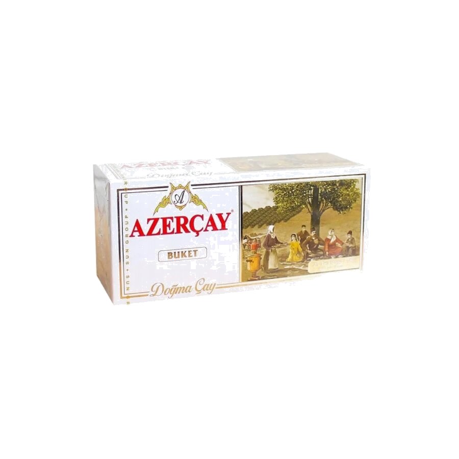 Azercay Buket
torebki 25x2g
 — Azercay, tradycyjna azerbejdżańska herbata prosto z Azerbejdżanu, oferta hurtowa YEMEK