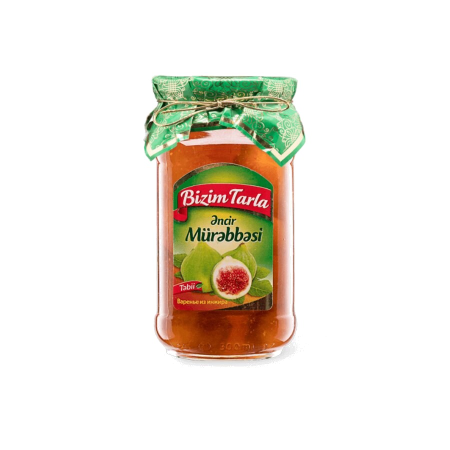 Bizim Tarla Konfitura z Figi 400g — naturalne przetwory Bizim Tarla z Azerbejdżanu i Turcji