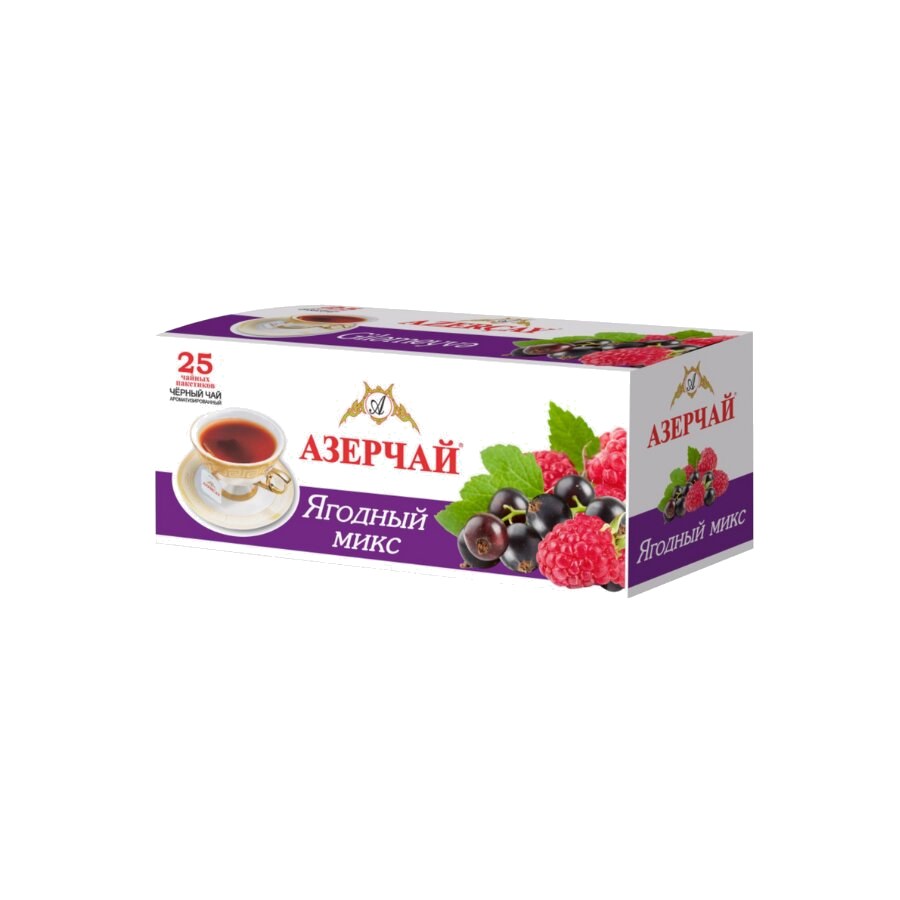 Azercay Owoce leśne 
 (torebki) 25x2g
 — Azercay, tradycyjna azerbejdżańska herbata prosto z Azerbejdżanu, oferta hurtowa YEMEK