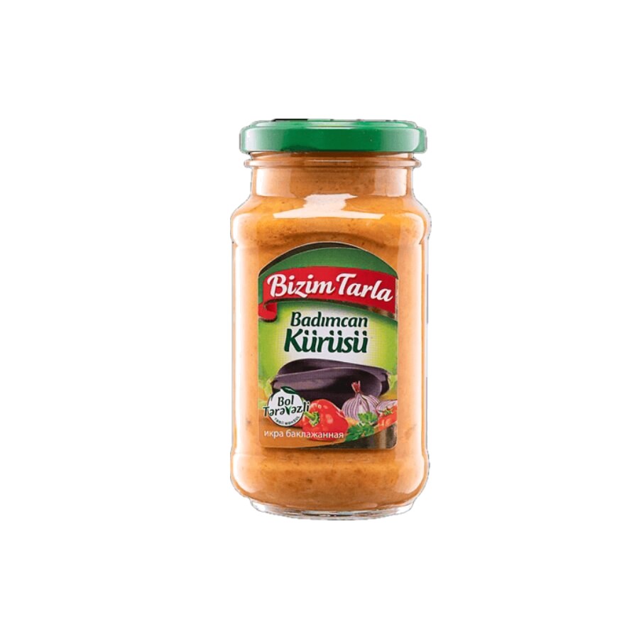 Bizim Tarla Kawior z Bakłażana 320g — naturalne przetwory Bizim Tarla z Azerbejdżanu i Turcji