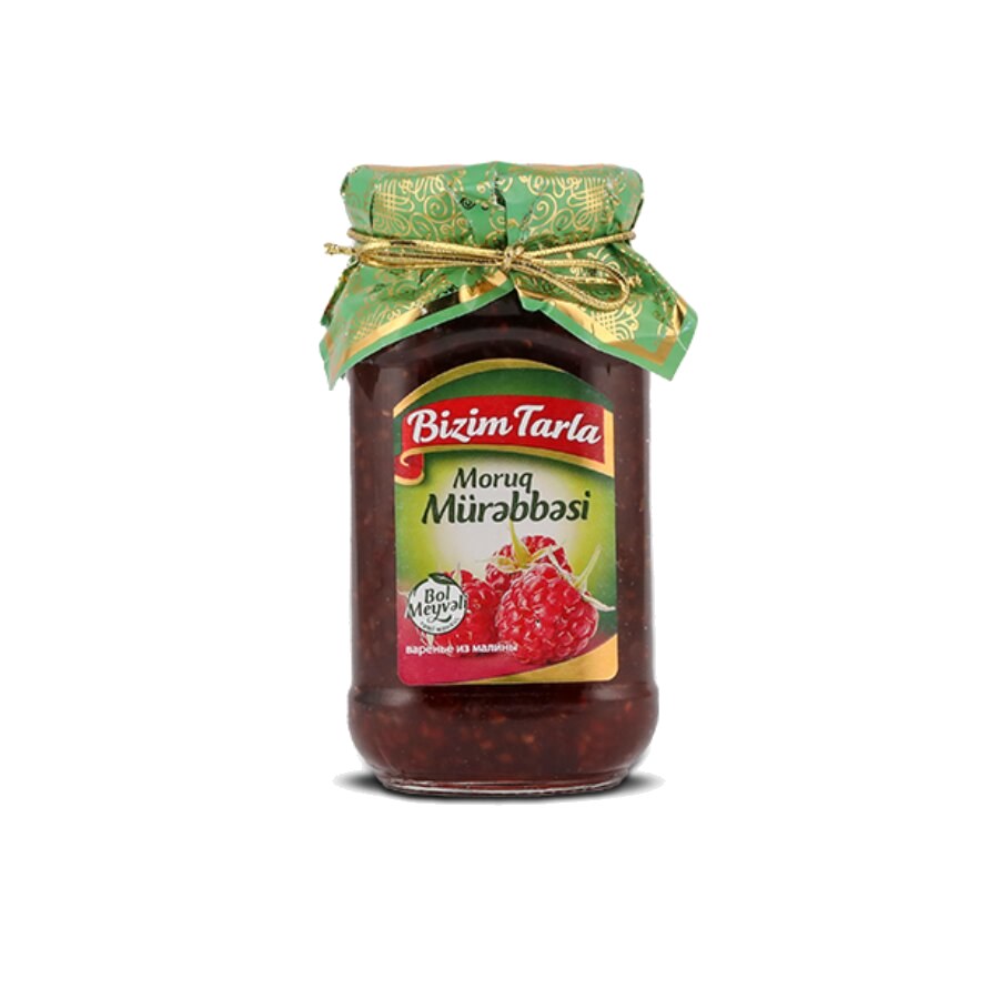 Bizim Tarla Konfitura z Malin 400g — naturalne przetwory Bizim Tarla z Azerbejdżanu i Turcji