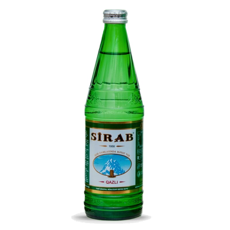 Woda mineralna 0,5 l – SIRAB — woda mineralna SIRAB z Azerbejdżanu, oferta hurtowa YEMEK