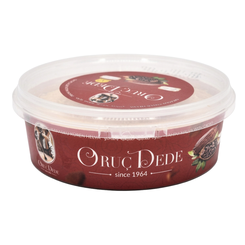 Chałwa sezamowa kakaowa 500g – Oruc Dede