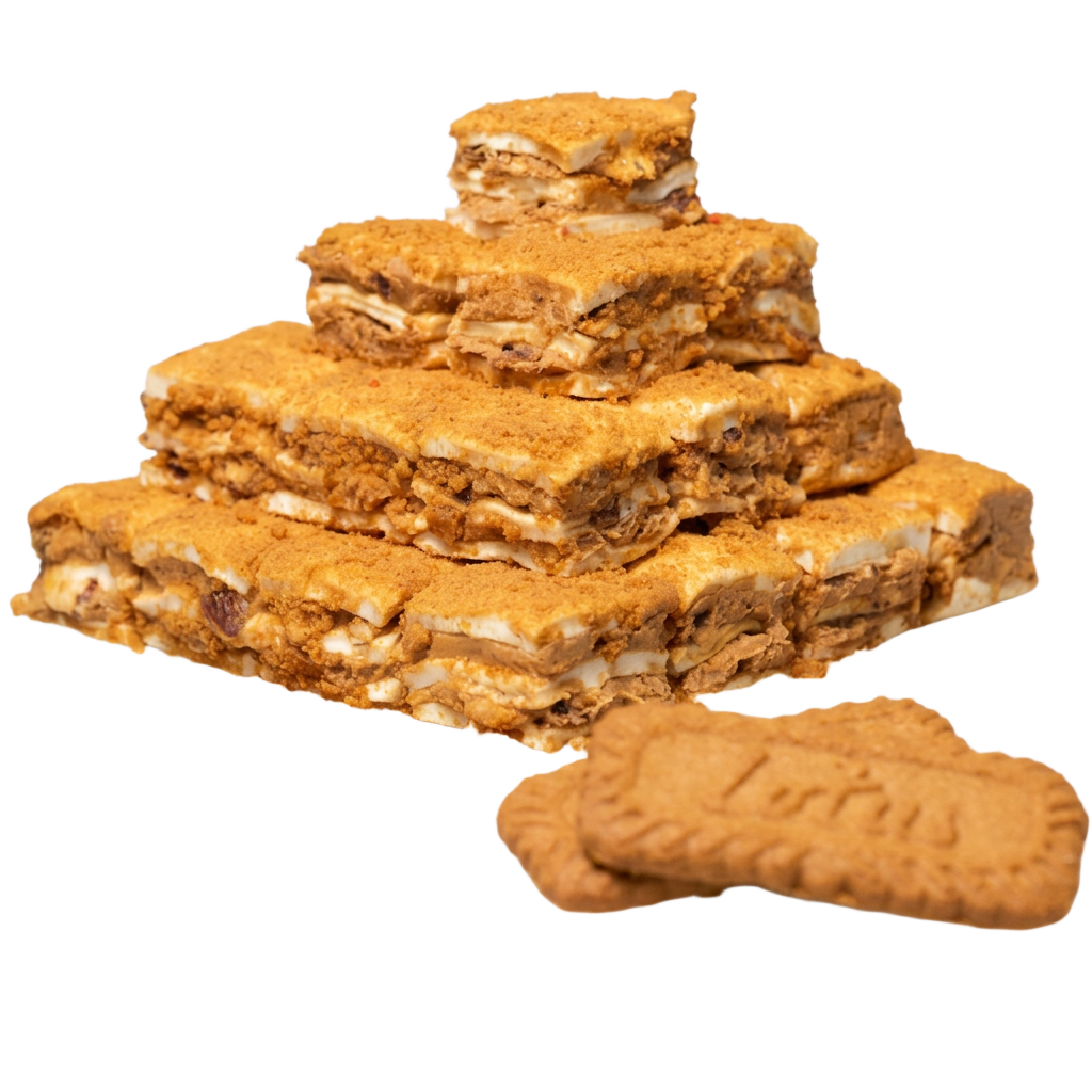 Lokum Baklawa z toffi oraz ciastkiem lotosu