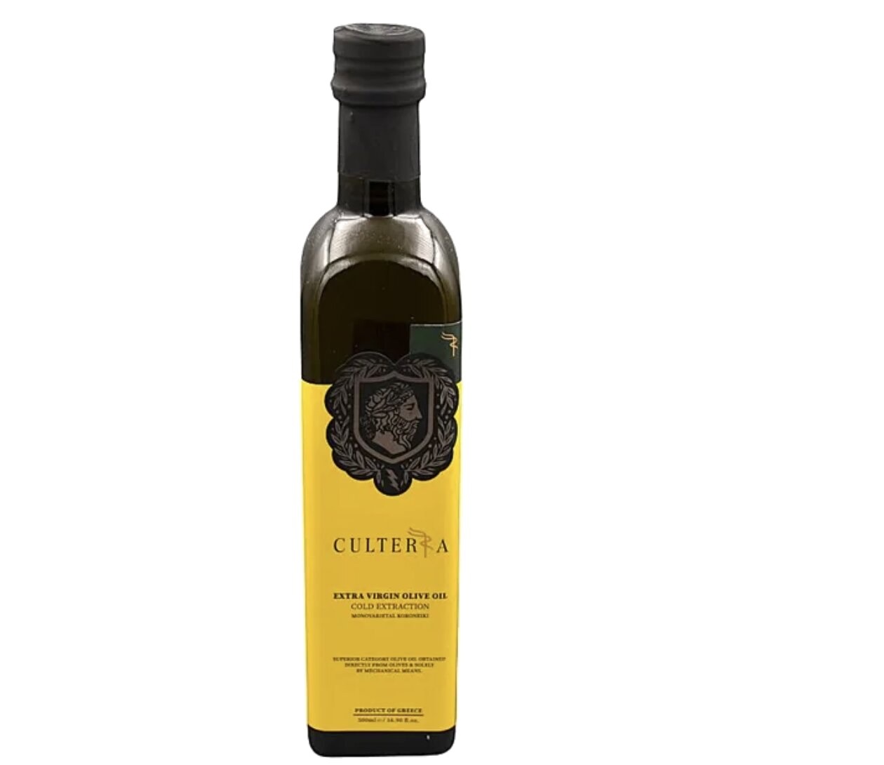 Oliwa z oliwek 100% extra virgin 500ml lub 1l – Culterra — oliwa z oliwek 100% Extra Virgin z Krety Culterra, oferta hurtowa YEMEK