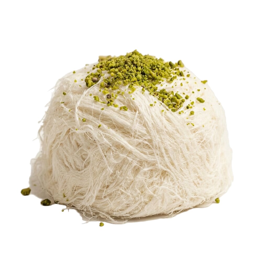 Pişmaniye z pistacjami — słodycze orientalne hurtowo, YEMEK